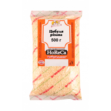 Цибуля пластівці 3*3 500г