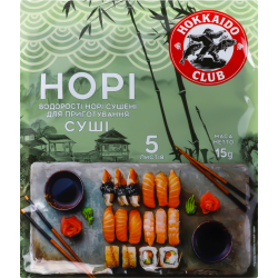 Водорості Hokkaido Club норі 5лист для суші
