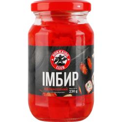 Імбир Hokkaido Club маринований 230г с/б для суші