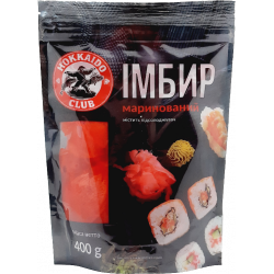 Імбир Hokkaido Club маринований 400г д/п для суші