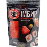 Імбир Hokkaido Club маринований 400г д/п для суші