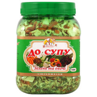 Суміш овочів Огородник зелень і овочі до супу 160 г